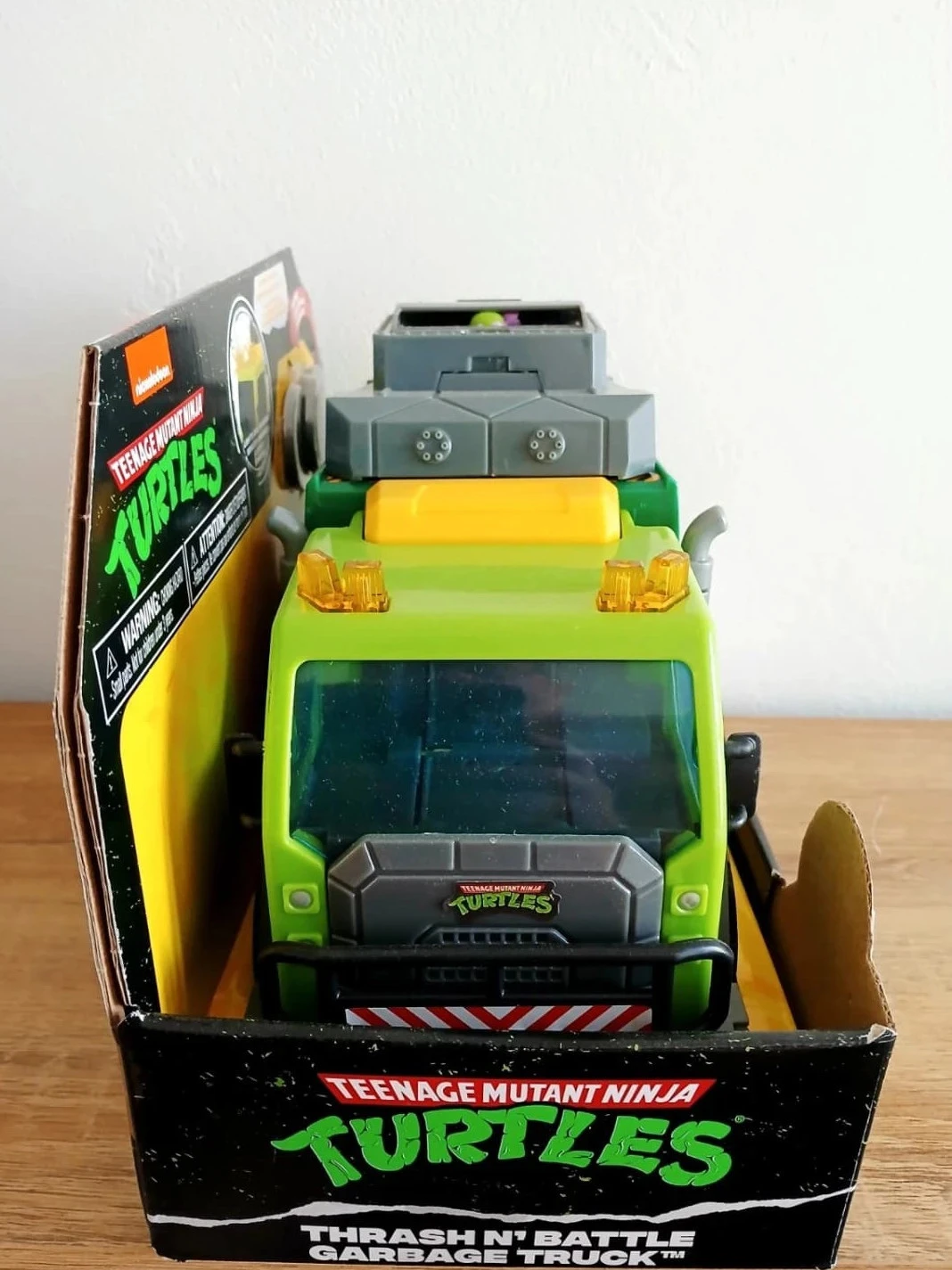 Camion Trash n Battle Vuilniswagen TMNT Nickelodeon – photo 2